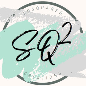 SQ Squared Creations logo - handmade quilt business based in South Central Ohio