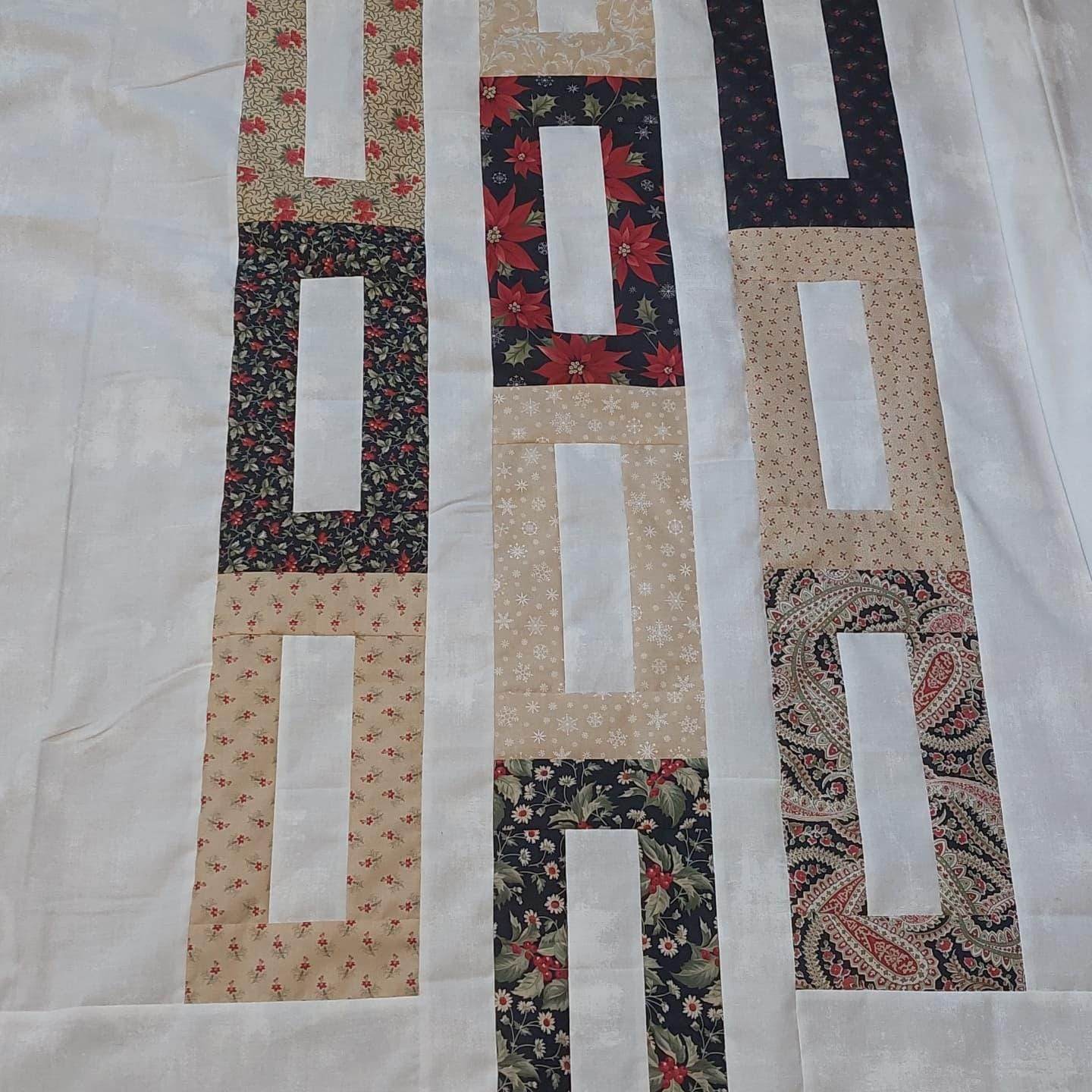 Handmade Elegant Minimal Holiday Throw - SQ Squared Creations