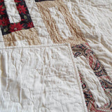 Handmade Elegant Minimal Holiday Throw - SQ Squared Creations