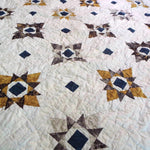 celestial cozy throw quilt top view