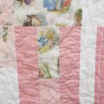 Daisy Dreams close up of quilt stitching