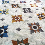 starry comfort quilt close up