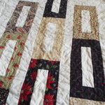 Handmade Elegant Minimal Holiday Throw - SQ Squared Creations