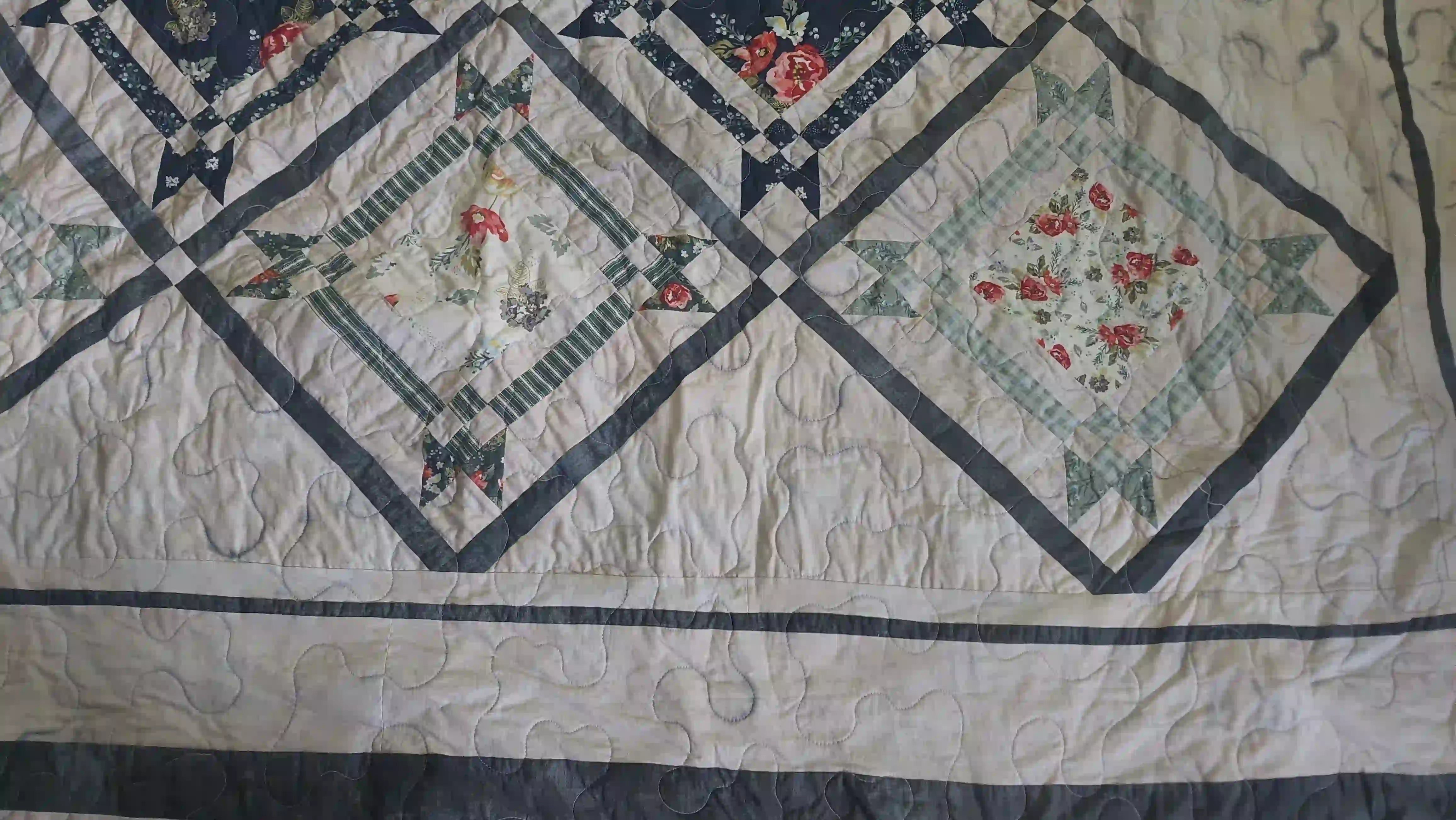 Close up of dye transfer