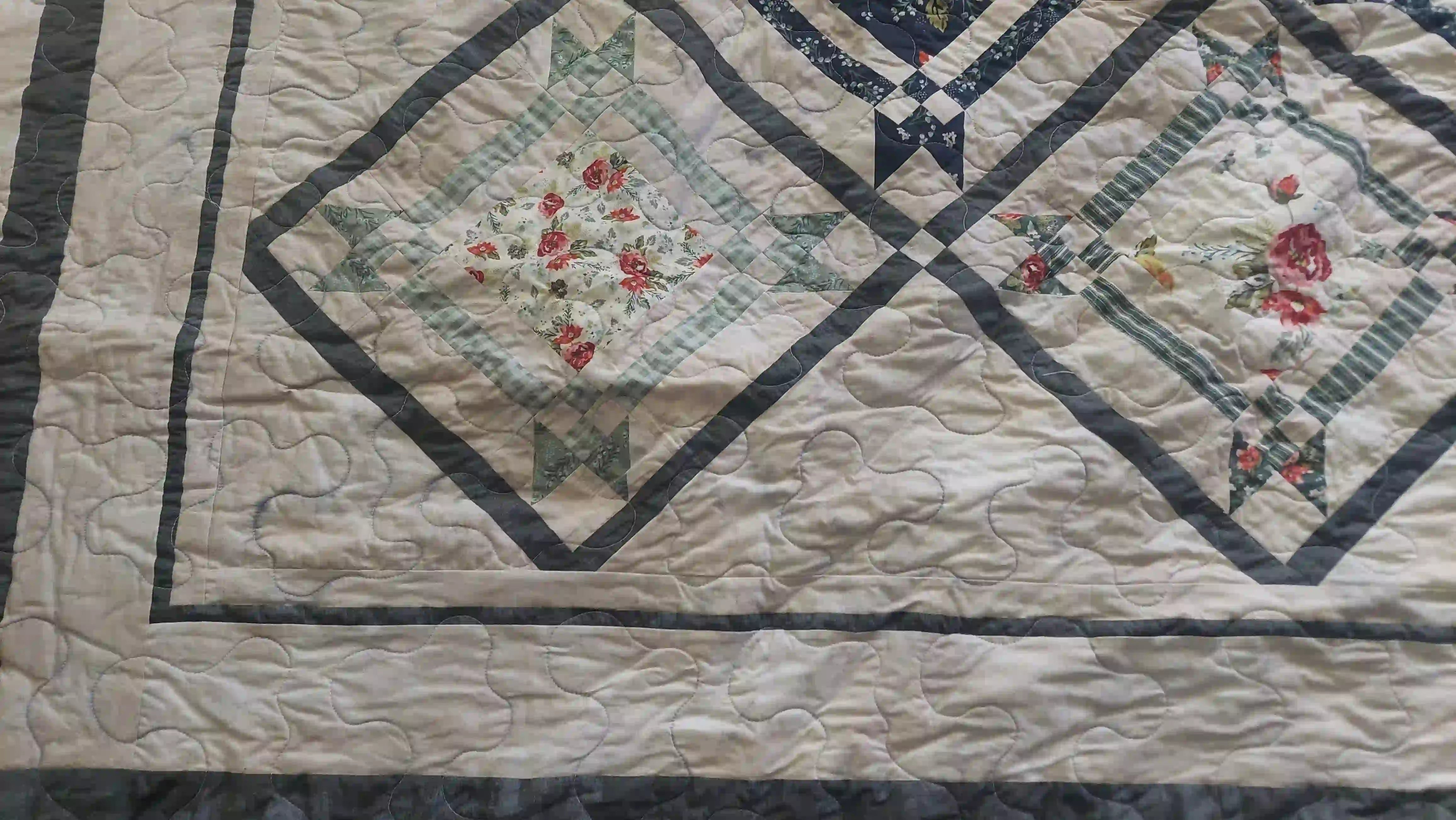 Close up of dye transfer