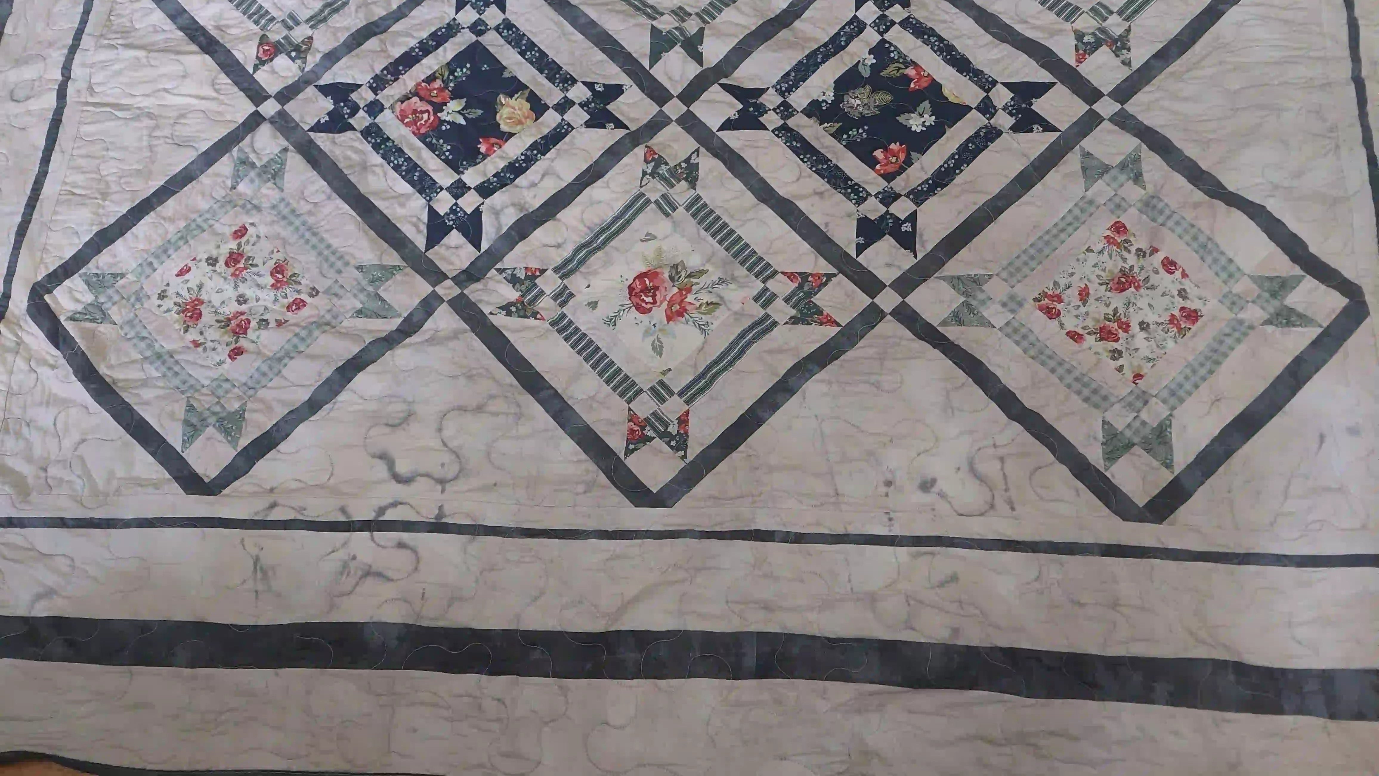 Close up of dye transfer