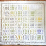 Flat lay of Georgian Garden Queen showing entire layout and fabrics.