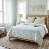 Honeybloom Queen shown in a coastal inspired bedroom.