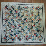 Of Ink & Thread flat lay showing entire quilt.