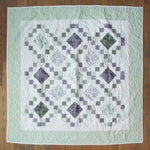 Flat lay of Quiet Meadow showing entire quilt