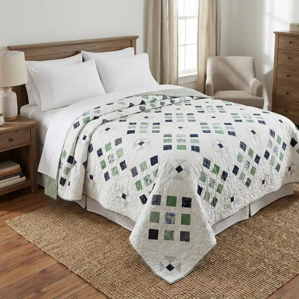 Shoreline Queen shown in minimally decorated bedroom