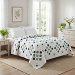 Shoreline Queen showing in a white bedroom