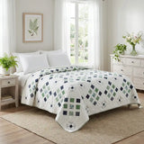 Shoreline Queen showing in a white bedroom