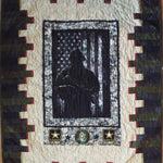 Flat lay of the Soldier Tribute Quilt