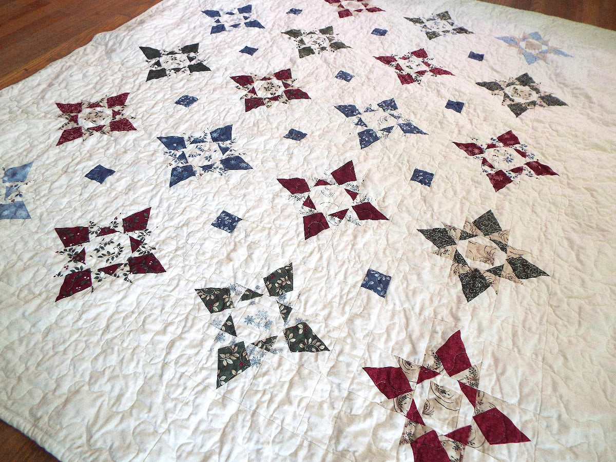 winter wonderland quilt top